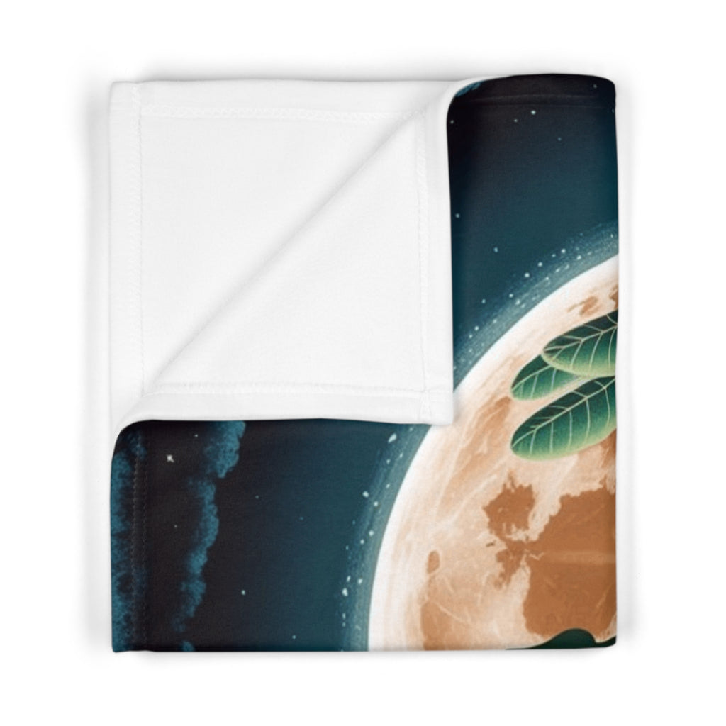 Right on time Soft Fleece Baby Blanket