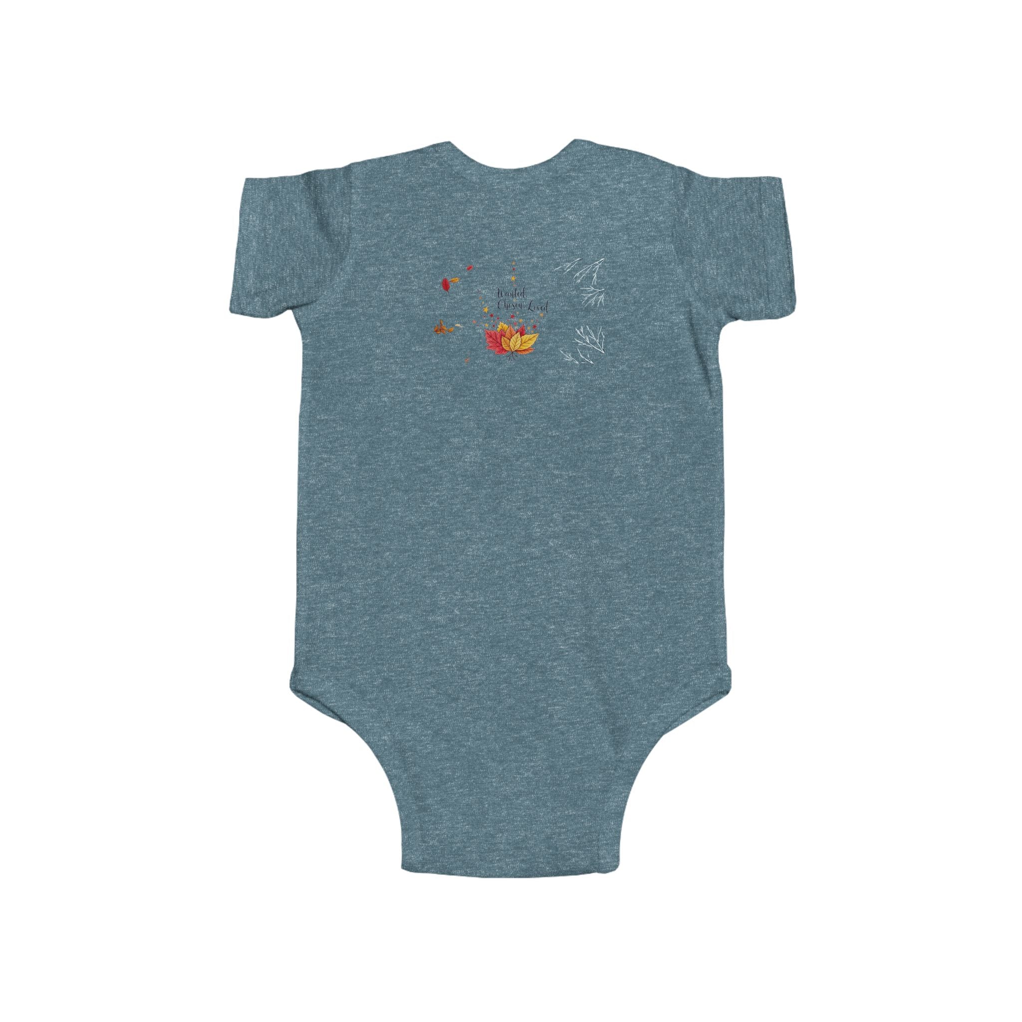Cozy Since Day One Infant Bodysuit — Woodland Baby Animal Fall-to-Frost Design