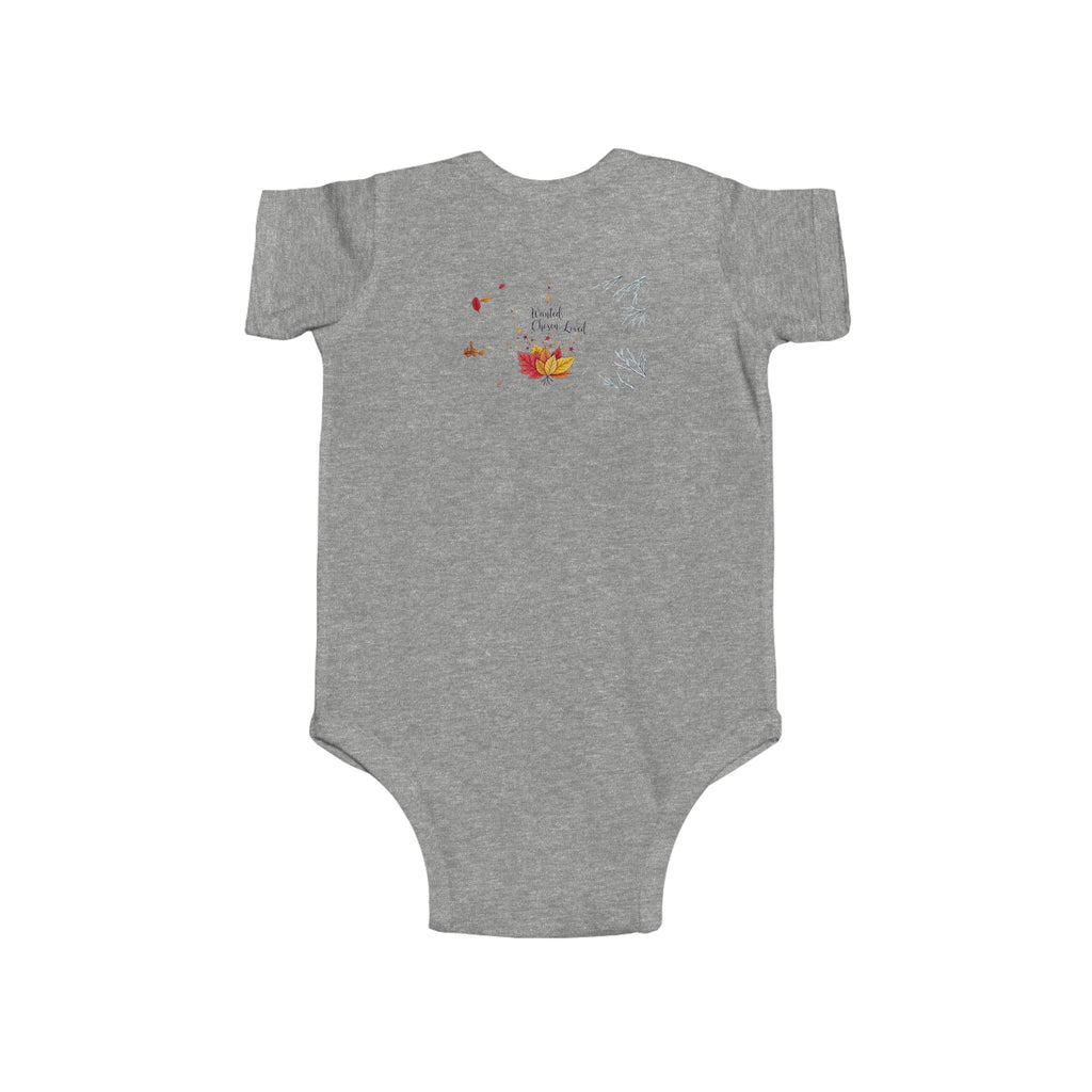 Cozy Since Day One Infant Bodysuit — Woodland Baby Animal Fall-to-Frost Design