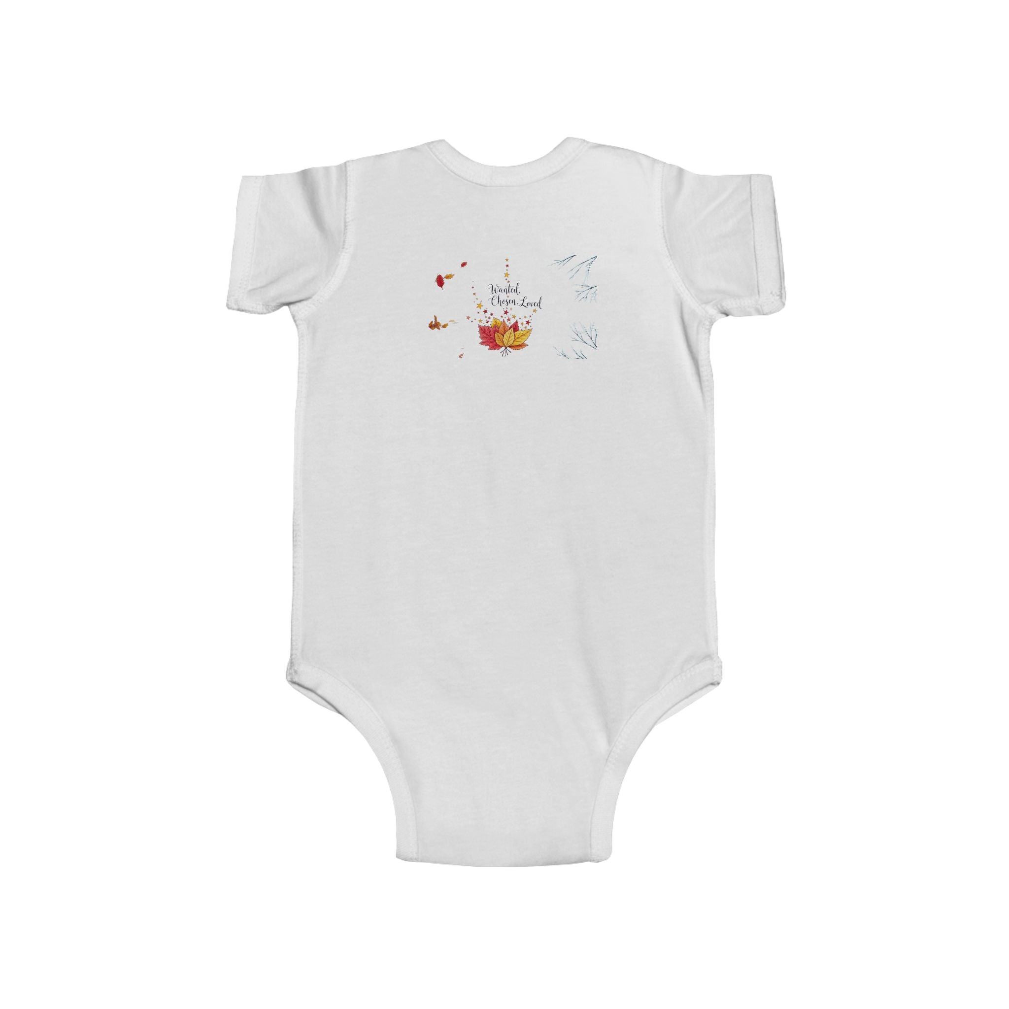 Cozy Since Day One Infant Bodysuit — Woodland Baby Animal Fall-to-Frost Design