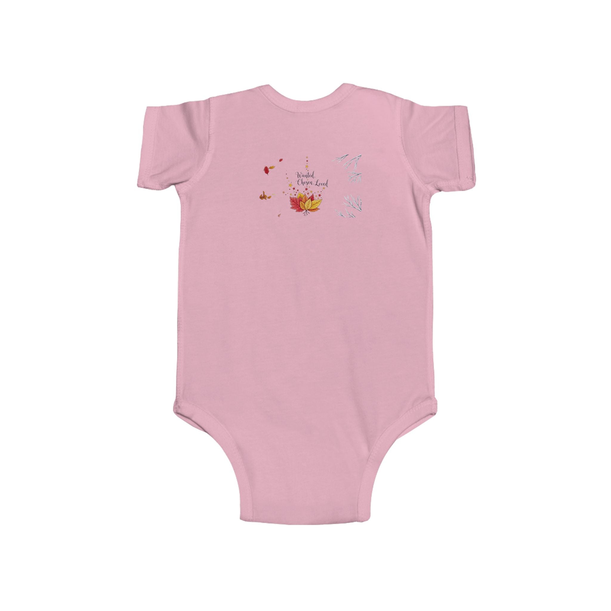 Cozy Since Day One Infant Bodysuit — Woodland Baby Animal Fall-to-Frost Design