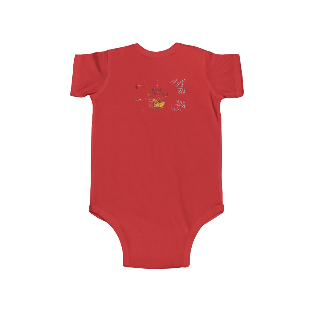 Cozy Since Day One Infant Bodysuit — Woodland Baby Animal Fall-to-Frost Design
