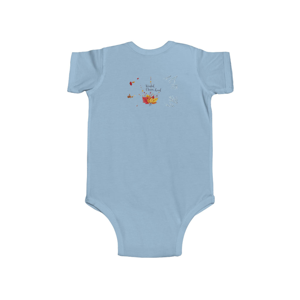 Cozy Since Day One Infant Bodysuit — Woodland Baby Animal Fall-to-Frost Design