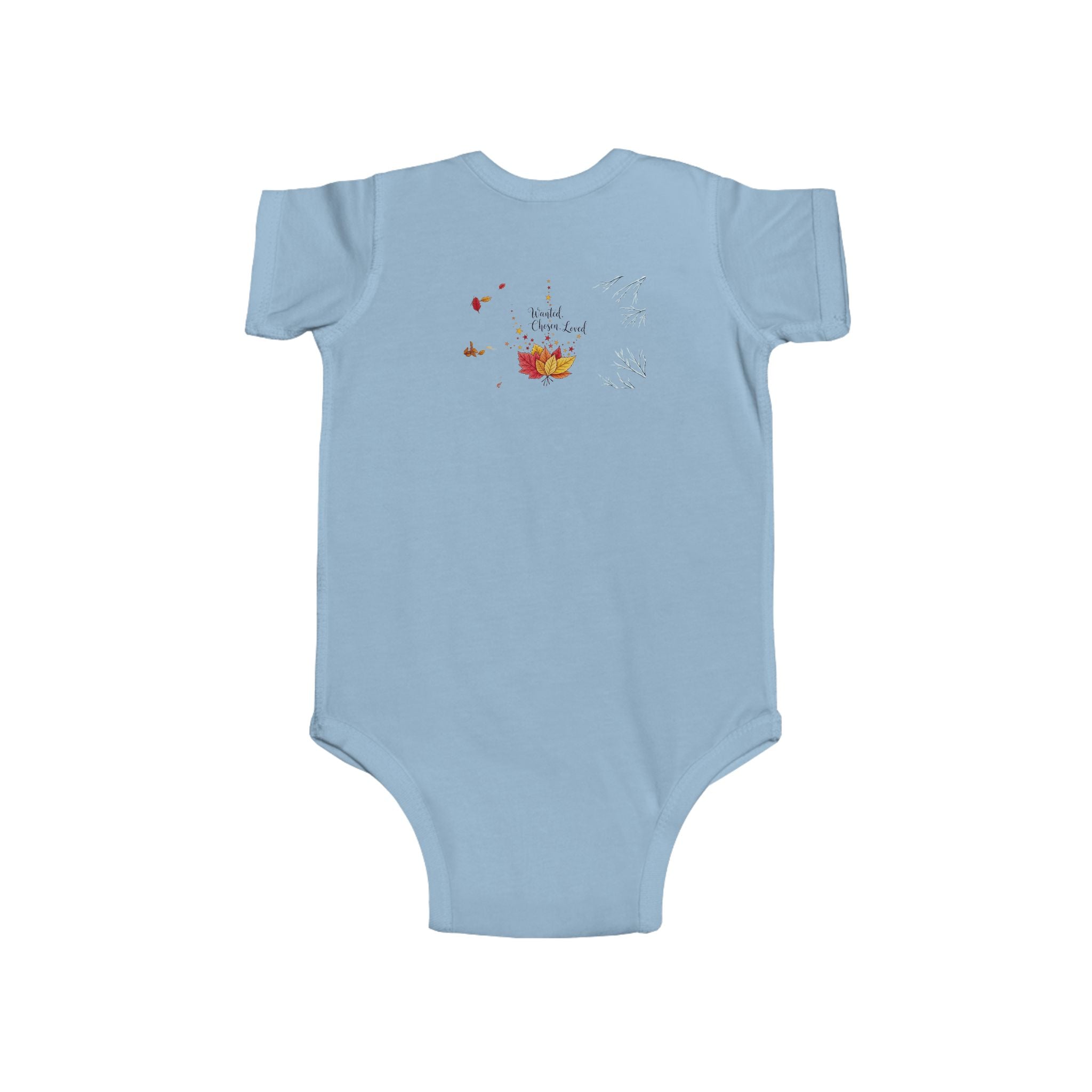 Cozy Since Day One Infant Bodysuit — Woodland Baby Animal Fall-to-Frost Design