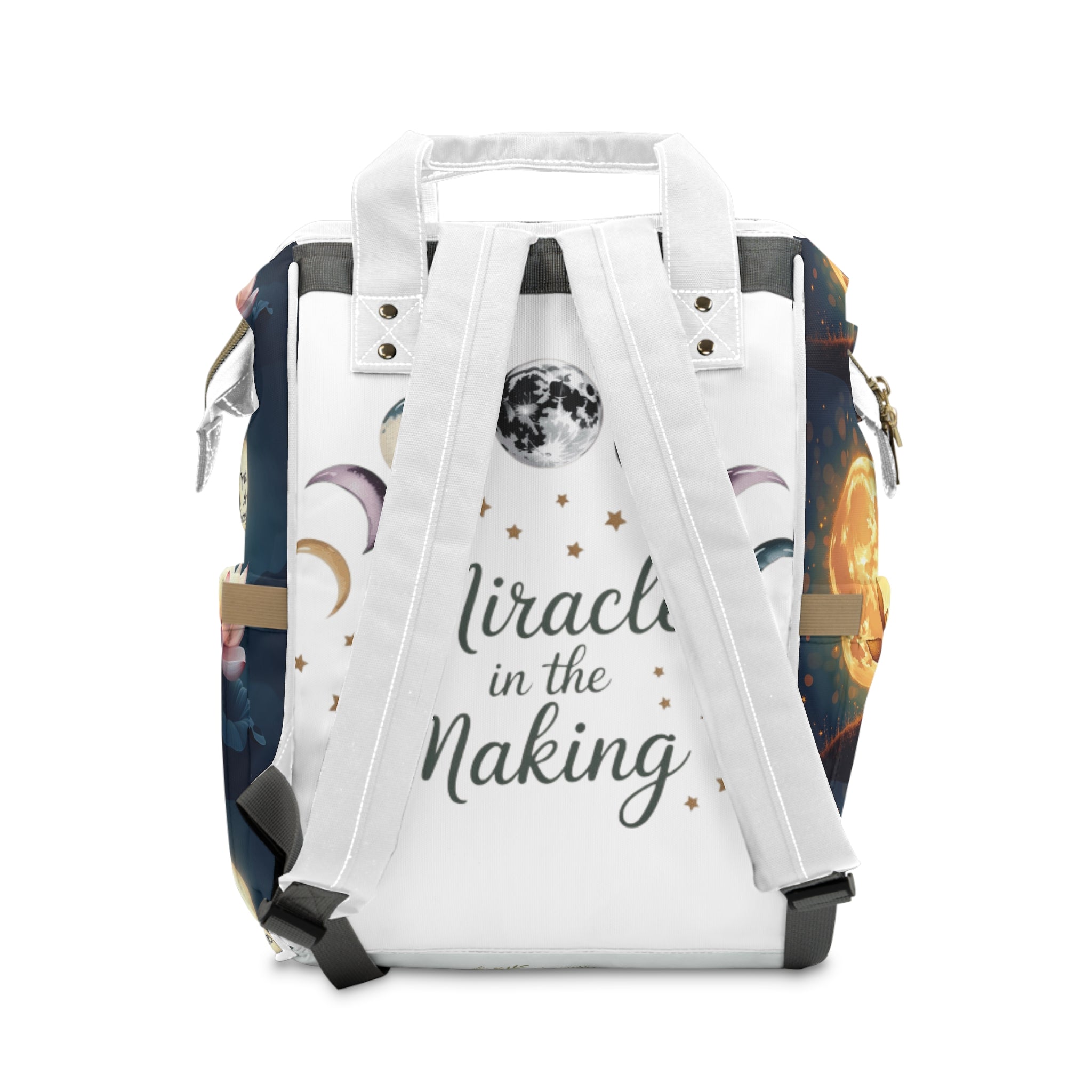 Celestial Mama Moon Phase Diaper Backpack - Stylish Multifunctional Baby Bag Stylish Baby Bag, Parenting Essential, Unique Baby Shower Gift, Modern Nursery [...]