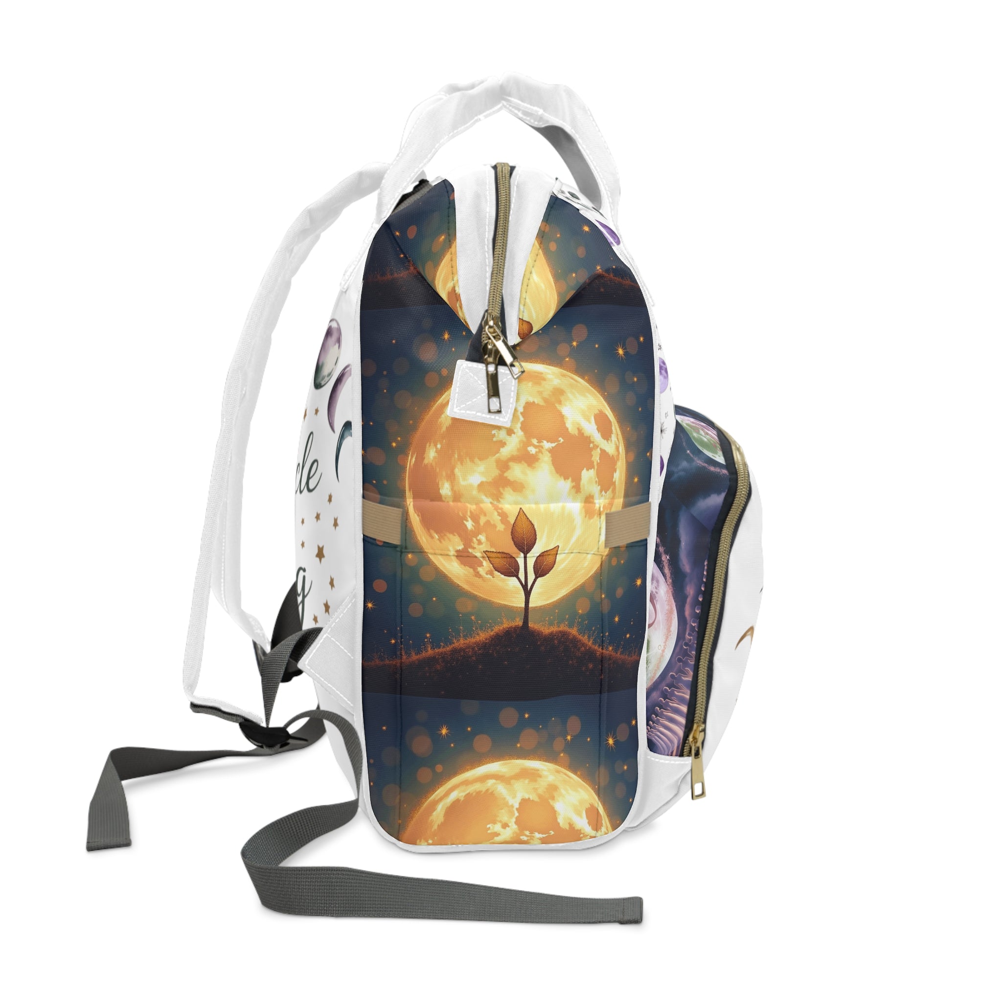 Celestial Mama Moon Phase Diaper Backpack - Stylish Multifunctional Baby Bag Stylish Baby Bag, Parenting Essential, Unique Baby Shower Gift, Modern Nursery [...]