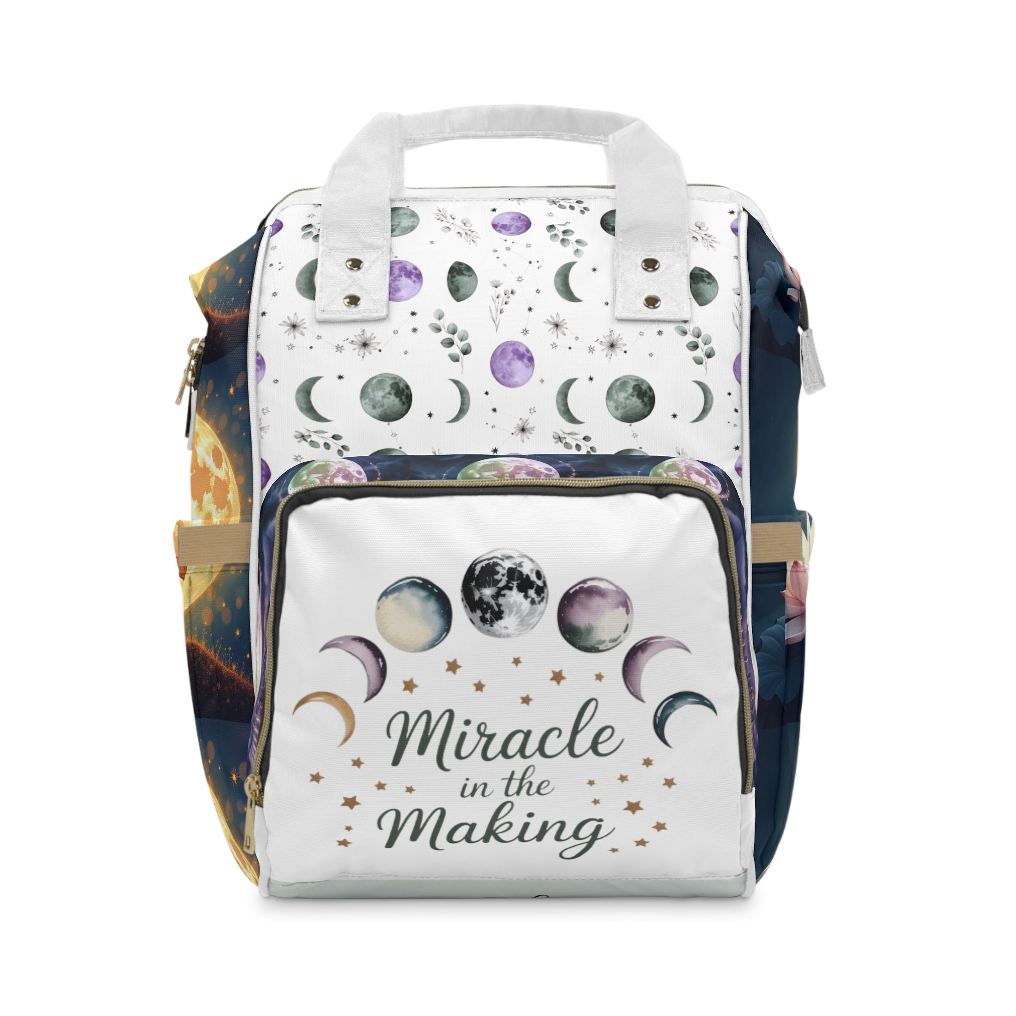 Celestial Mama Moon Phase Diaper Backpack - Stylish Multifunctional Baby Bag Stylish Baby Bag, Parenting Essential, Unique Baby Shower Gift, Modern Nursery [...]