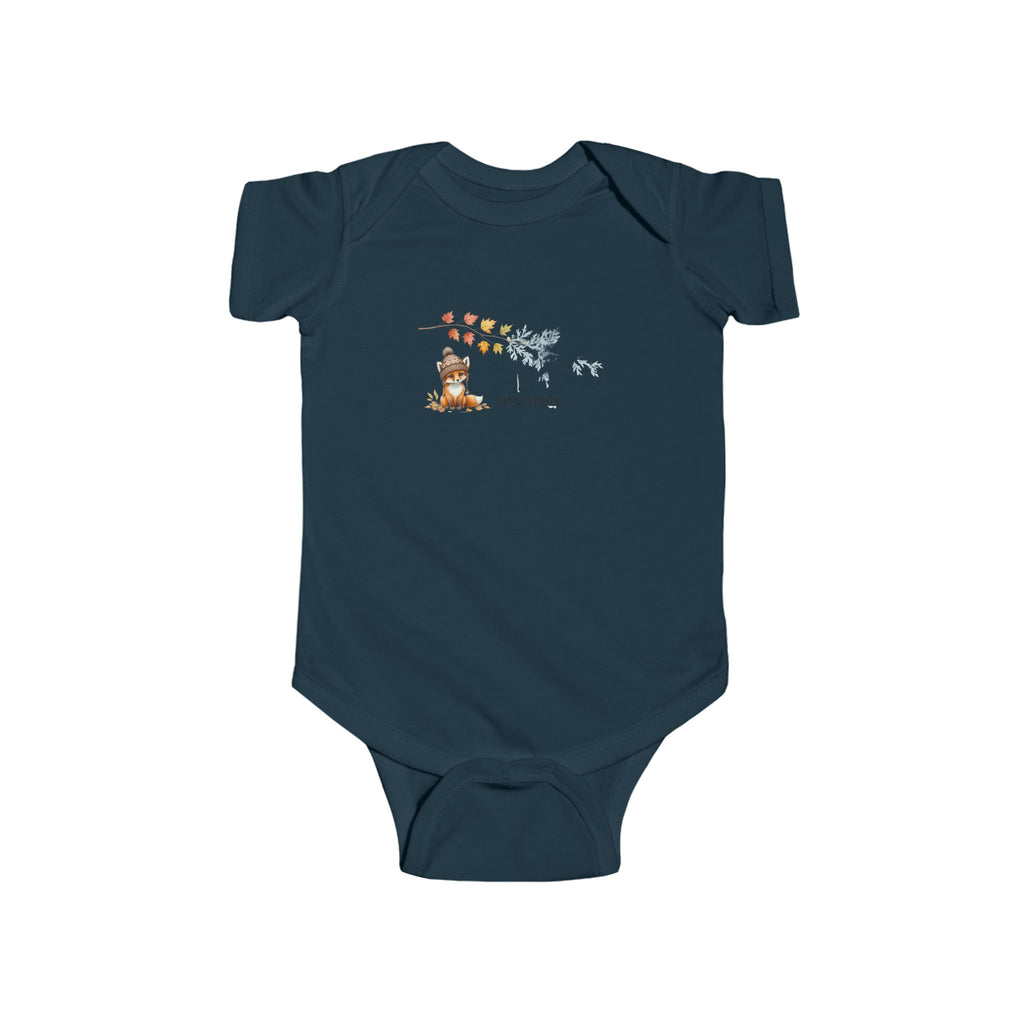 Cozy Since Day One Infant Bodysuit — Woodland Baby Animal Fall-to-Frost Design