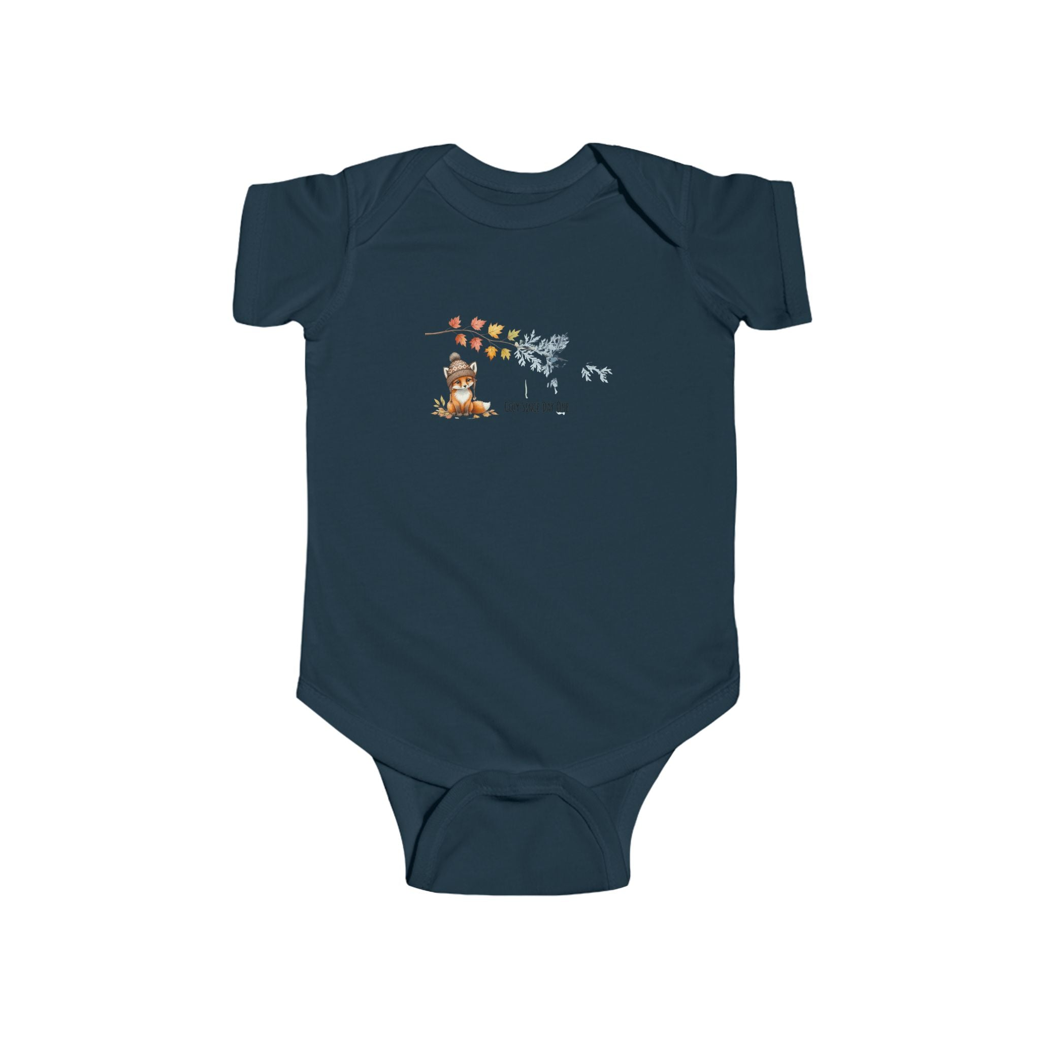 Cozy Since Day One Infant Bodysuit — Woodland Baby Animal Fall-to-Frost Design